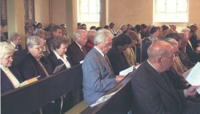 Zahlreiche Besucher waren beim Festgottesdienst